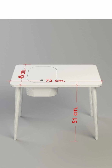 Hanah Home Mesa de Actividades Cocukcalısma Blanco y Gris Hanah Home Mesa de Actividades Cocukcalısma Blanco y Gris